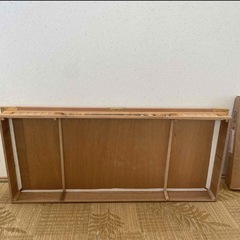 御飾台 梅絵格子付 35号　約100×44×9の画像