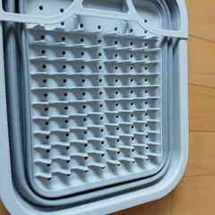 キャンプ用品 食器置きの画像