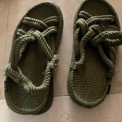 ボホノマドのロープサンダルの画像