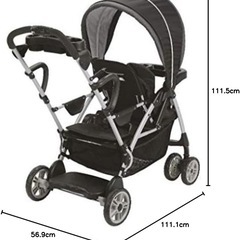 Graco(グレコ) 二人乗りベビーカー 
B型ベビーカーの画像