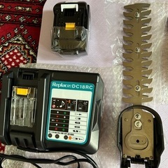 取引決定済　充電式　芝生バリカンの画像