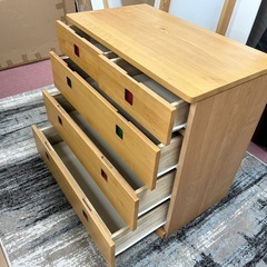 KOIZUMI子供用チェスト（未使用品）の画像