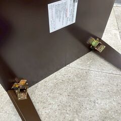 ★リユースのサカイ高崎店★TJ12636 (株)ニトリ テーブル 茶 H31.5×D60×W60 クリーニング済みの画像
