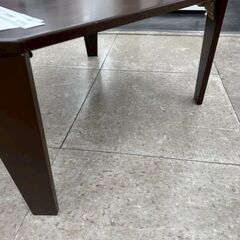 ★リユースのサカイ高崎店★TJ12636 (株)ニトリ テーブル 茶 H31.5×D60×W60 クリーニング済みの画像
