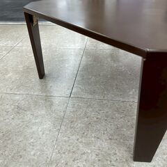 ★リユースのサカイ高崎店★TJ12636 (株)ニトリ テーブル 茶 H31.5×D60×W60 クリーニング済みの画像