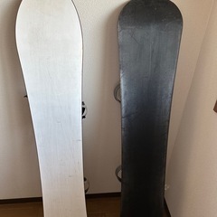 スノボ　2枚【屋内保管】の画像