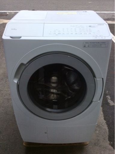 日立 12.0kg ドラム式洗濯乾燥機 BD-SV120JR 2024年製