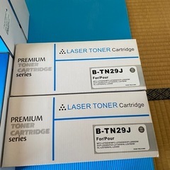 ブラザー互換ドラムユニットDR-24JとレーザトナーカートリッジB-TN29Jの画像