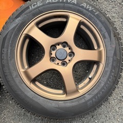 スタッドレスタイヤ 195/65R16 アルミホイールセット の画像