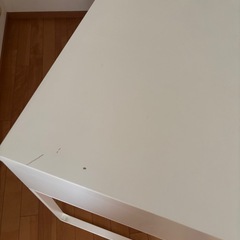 （受渡決まりました）IKEA ミッケ　デスク　　ホワイトの画像