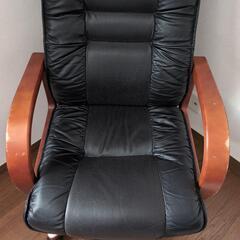 本革ソファ　社長イス　事務イス　デスクチェア　レザーの画像