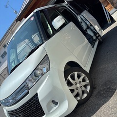 商談が成立しました🙆広島市　24年式　パレットSW 車検費用込み　両側パワースライドドア　フルセグ　Bluetooth DVD スマートキー２個　ETC 内装　外装　綺麗です🙆の画像