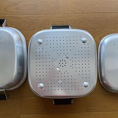 蒸し器　幅25cmの画像