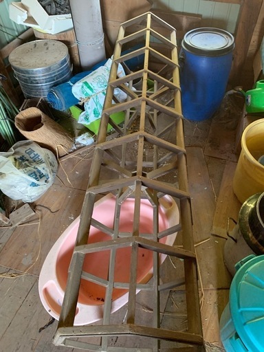 昭和レトロ　アンティーク　状態良好　田植え定規　田植え枠　田植えマス