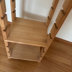 溝付支柱　杉集成材棚受　180cm DCMカーマ　ホームセンター　　　の画像