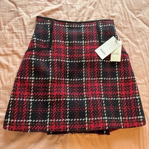 新品タグ付き　SNIDEL キュロットミニスカート