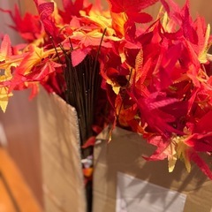 造花 紅葉 垂れの画像