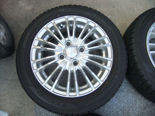 取り引き中   軽自動車用　スタッドレスアルミホイール４本セット　１５５/６５R１４