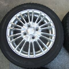 取り引き中   軽自動車用　スタッドレスアルミホイール４本セット　１５５/６５R１４の画像