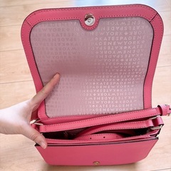 美品　kate spade ピンクショルダーバッグの画像