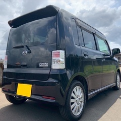 お買い得‼️月々9千円〜分割払い可❗️車検2年付き！【名義変更代込み】車内広い！大人気☆ムーブコンテカスタム☆SDナビ付き☆走行中DVD見れます☆フルオートエアコン☆ドライブレコーダー付きのフル装備☆純正アルミ☆そのまま乗って帰れます‼️の画像