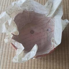 鉢カバー🌸　ピンク　お花飾りつきの画像