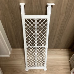 つっぱり棒　ニトリ　ランドリー収納
　の画像