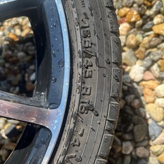 半額セール‼️軽自動車用‼️ロクサーニ　１６インチホイール　タイヤ　４本セット‼️早い者勝ち‼️１６５／４５／１６　ドレスアップ‼️メッキボルトオマケ付きの画像