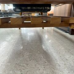 ★リユースのサカイ高崎店★TJ12642  こたつ 茶 H37.5×D50×W120 クリーニング済みの画像