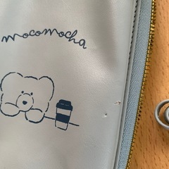 ほっこりモコモカウォレット付きスマホショルダーポーチの画像