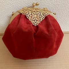 和装用がま口バッグの画像