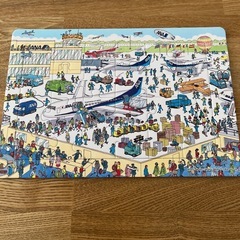 ANAノベルティグッズ　パズル　ポーチ　　の画像
