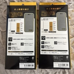 iPhone14Pro ガラスフィルム２枚
の画像