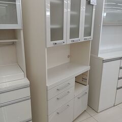 ★リユースのサカイ日立店★HJ7589  レンジボード ホワイト H180×D40×W90 クリーニング済み の画像
