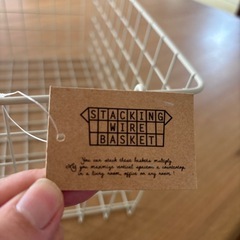 スタッキングワイヤーバスケットの画像