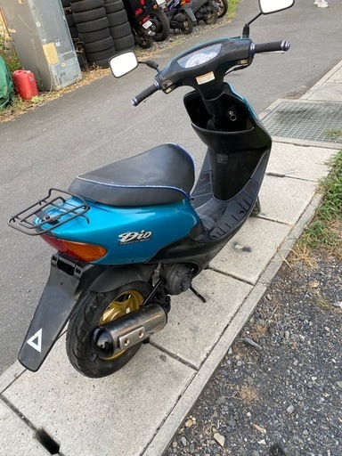 HONDA Live DIOライトチューン　社外CDi、純正の金サス、駆動系パーツ、キタコのフルスケールメーター、純正ZX用ステンレス巻きマフラーだけでも充分な価値が有ります     　　　　　　　　　　　　　