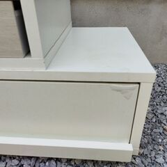 【お届けも可能です】テレビ台 ローボード 伸縮 コーナー 最大 幅180cm おしゃれ 北欧 ホワイト  テレビボード 伸縮テレビ台の画像