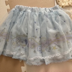 チュールスカートとプティマインセットアップ　美品の画像