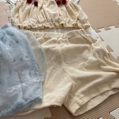 チュールスカートとプティマインセットアップ　美品の画像