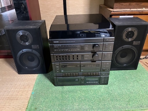 TOSHIBA CDレコードダブルカセット