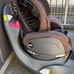 チャイルドシート　Aprica フラディア　ラクート　プレミアムブラウンの画像