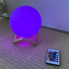 ムーン照明　リモコン付の画像