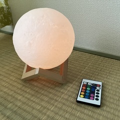 ムーン照明　リモコン付の画像
