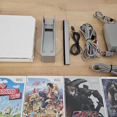 wii 本体&リモコン&ソフト13本セットの画像