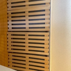 シングル　ニトリ　すのこマット　 の画像