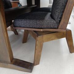 【ドリーム尾浜店】ダイニング5点セット　BR　※キズ、スレ等あり　 高さ(H)70.5× 幅(W)200cm× 奥行(D)95cmの画像