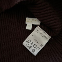 プロポーションドレッシング　ノースリーブニットの画像