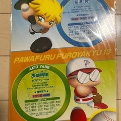 実況パワフルプロ野球13 限定下敷きの画像