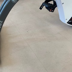 美原店 アルインコ コンフォートバイクⅡ AFB4309WX 背もたれ・エクササイズバンド付き 折りたたみ エアロバイクの画像