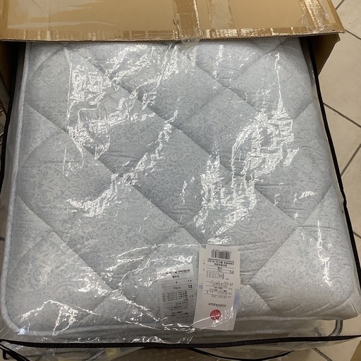 【公式ショップ限定】nishikawa 西川　敷き布団　シングル　ここちフィット　羊毛混の中綿　しっかりボリューム